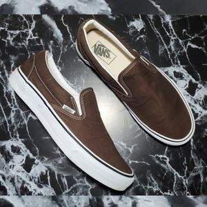 VANS Slip-ons Off the Wall Brown Sneakers